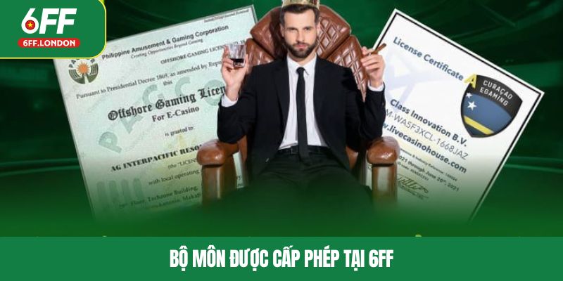 Bộ môn được cấp phép tại 6FF